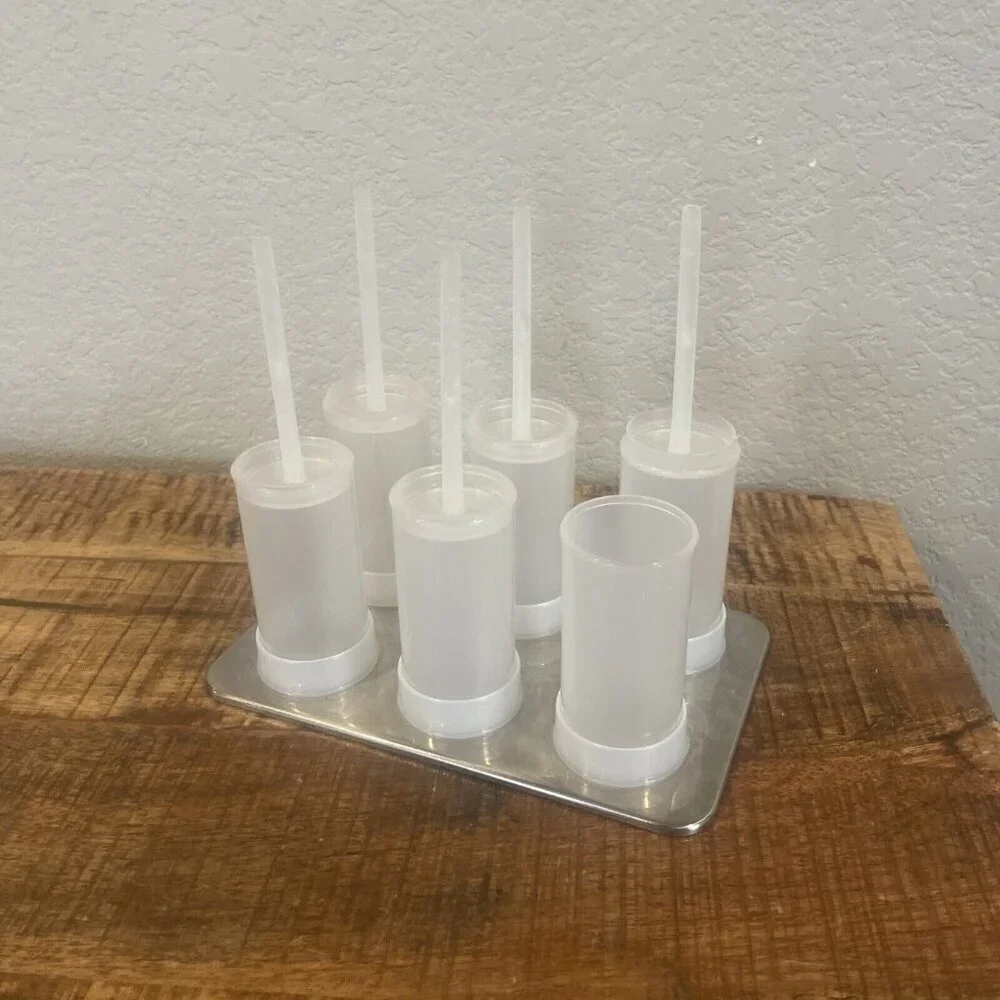 Williams-Sonoma Classic Pop Molds Makes 6 Pops Vintage Inspired MISSING 1 Stick